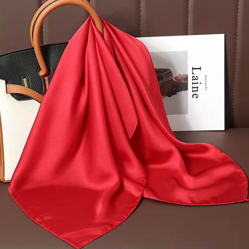 Silk Scarf Square - Foulard carré de luxe en soie