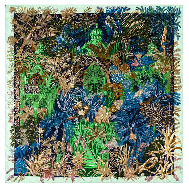Foulard en soie sergé roulé à  - Silk Scarf Square avis et prix