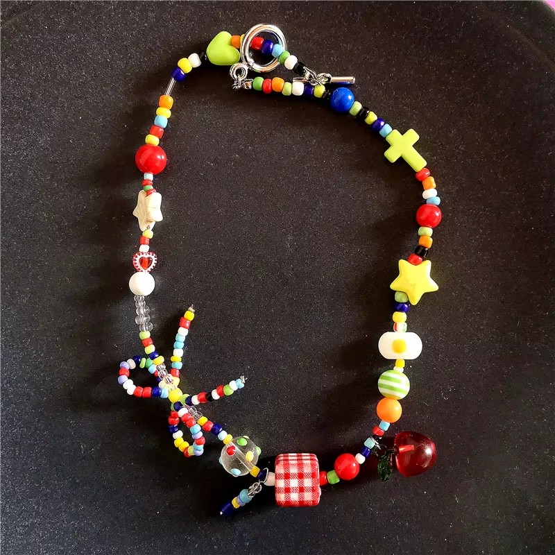 Collier d'été mignon Y2K en fo - Women'S Emo Accessories avis et prix