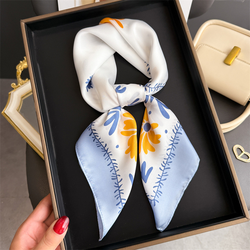 1 pièce, nouveau foulard en so - Silk Scarf Square avis et prix