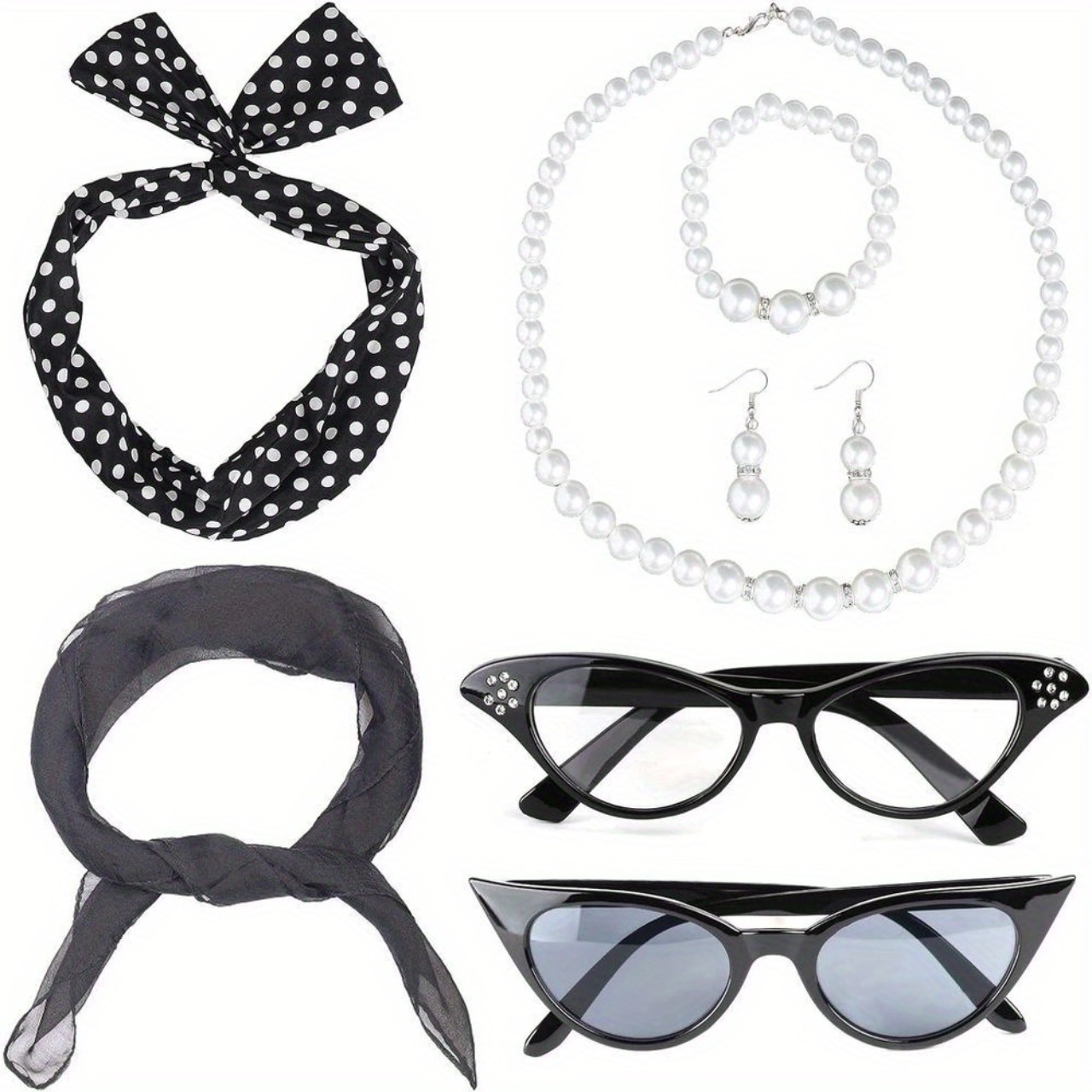 Ensemble d'accessoires de cost - Women'S Accessories In The 1950S avis et prix