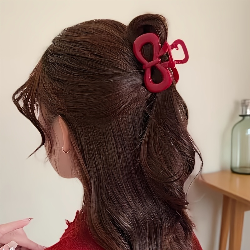 Pinces à cheveux bleues à pois - Women'S Red Accessories avis et prix