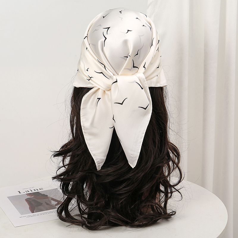 Bandeaux de cheveux Hijab de l - Silk Scarf Square avis et prix