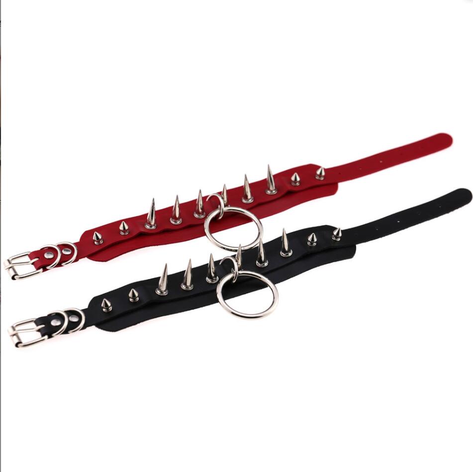 Tour de cou clouté à pointes l - Women'S Emo Accessories avis et prix