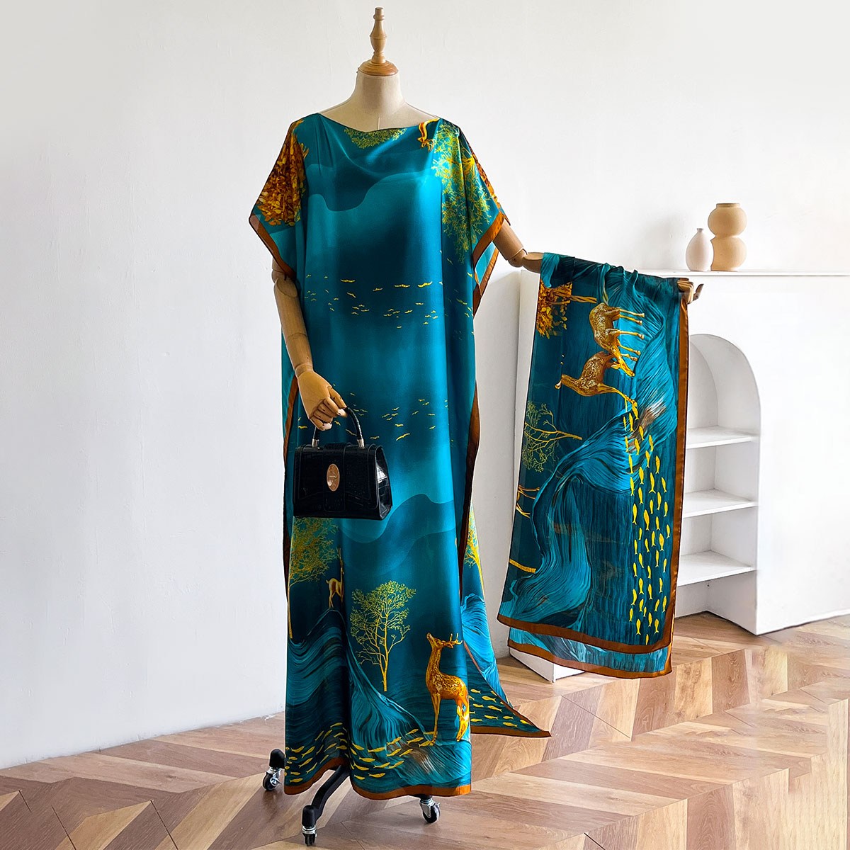 Châle long pour femme, style D - Women Accessories Dubai avis et prix