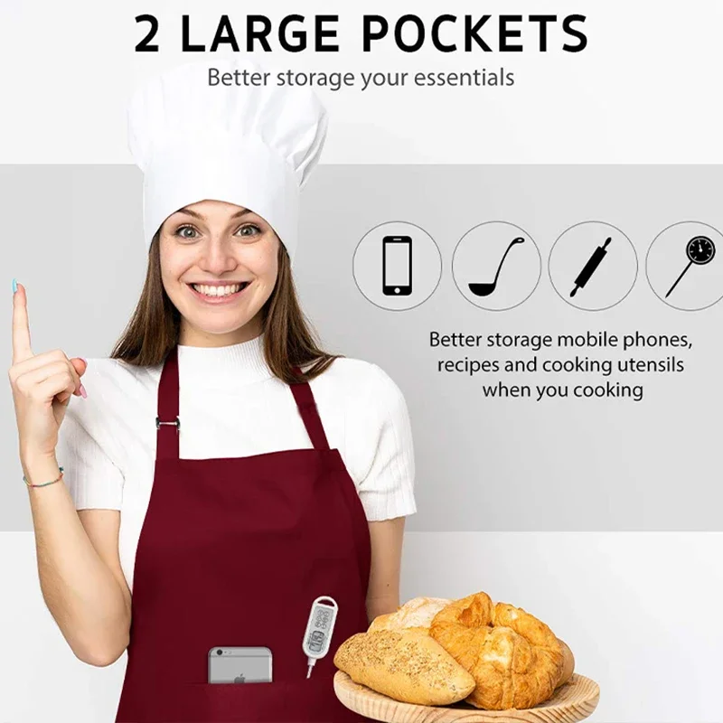 Tablier Chef chapeau Service a - Women Kitchen Accessories avis et prix